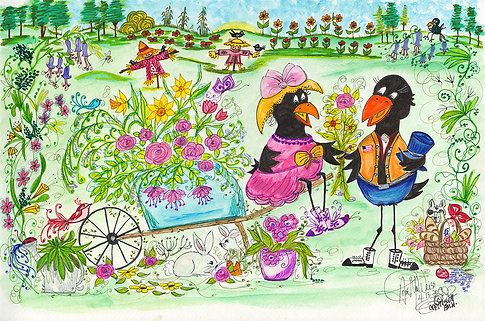 Crows Spring/Easter - 045