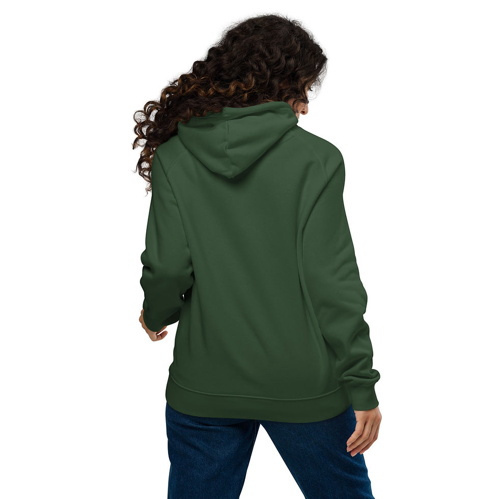 Thumbnail: Unisex eco raglan hoodie
