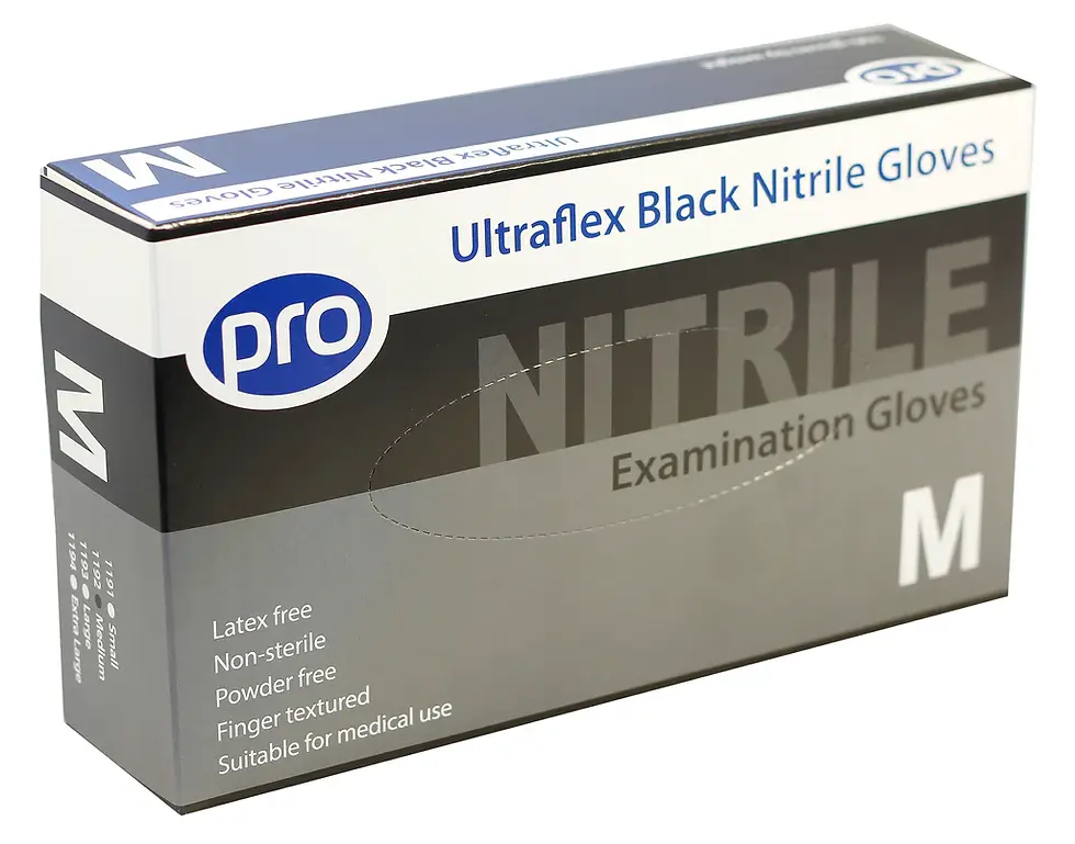 Nitrile Gloves Box 100