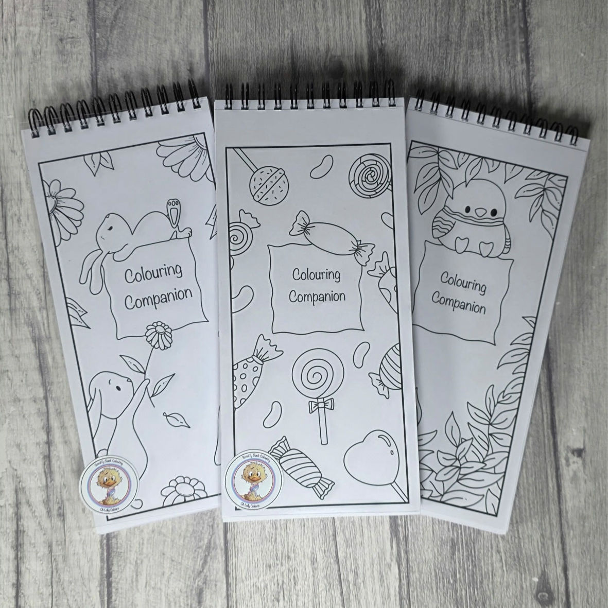 Sweeties - Colouring Companion - Test, Swatch & Blend Book DL Size