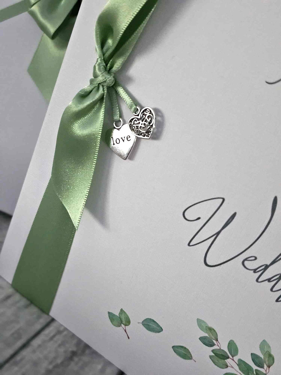 Thumbnail: Personalised Elegant Wedding Day Card Son Daughter In Law Sister Brother