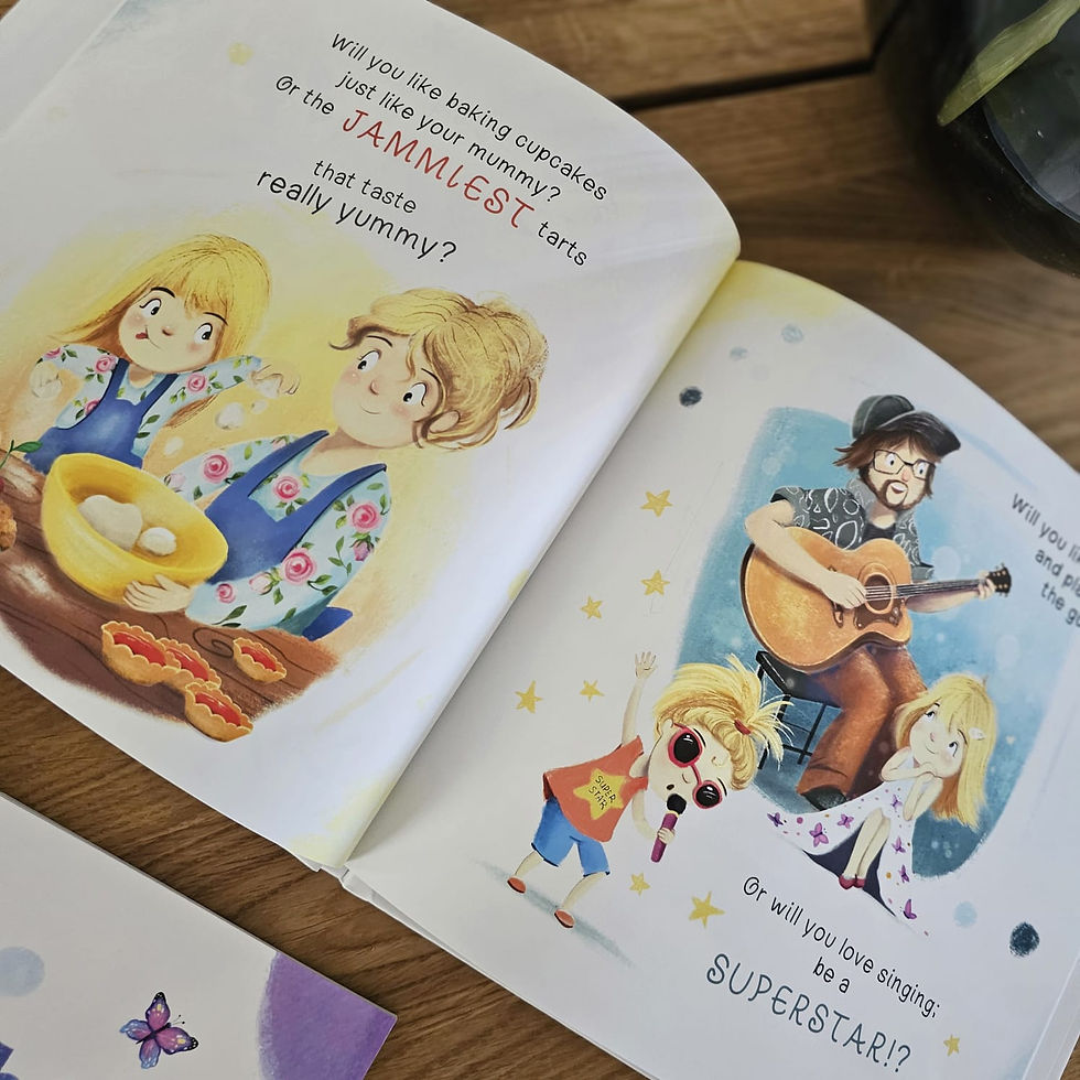 Thumbnail: Set Of Two Childrens Books Ah Ah And Me & When i Grow Up