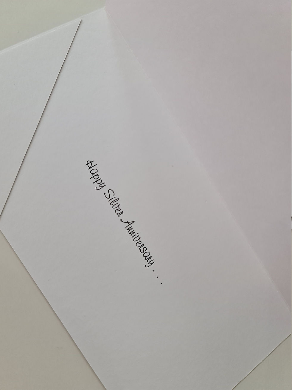 Thumbnail: Personalised Silver 25th Wedding Anniversary Card Daughter Son In Law Any Year