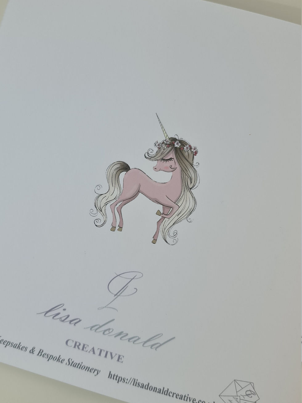 Thumbnail: Personalised 6th Unicorn Birthday Card Granddaughter Daughter Niece Sister