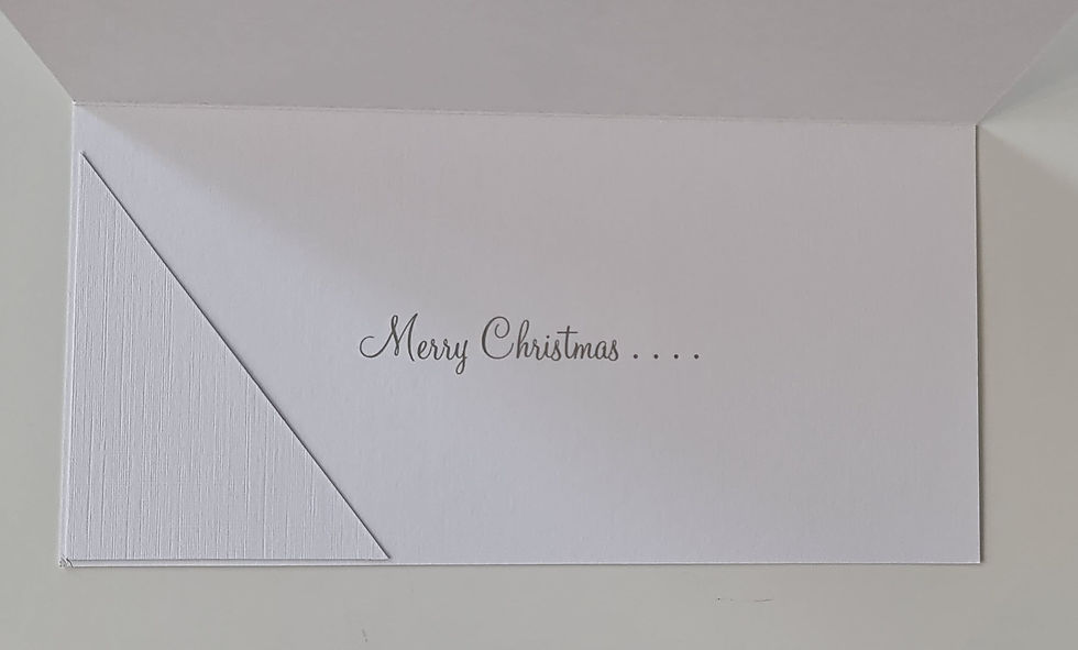 Thumbnail: Personalised Christmas Cards Tree Design Daughter & Son In Law On Your First 1st