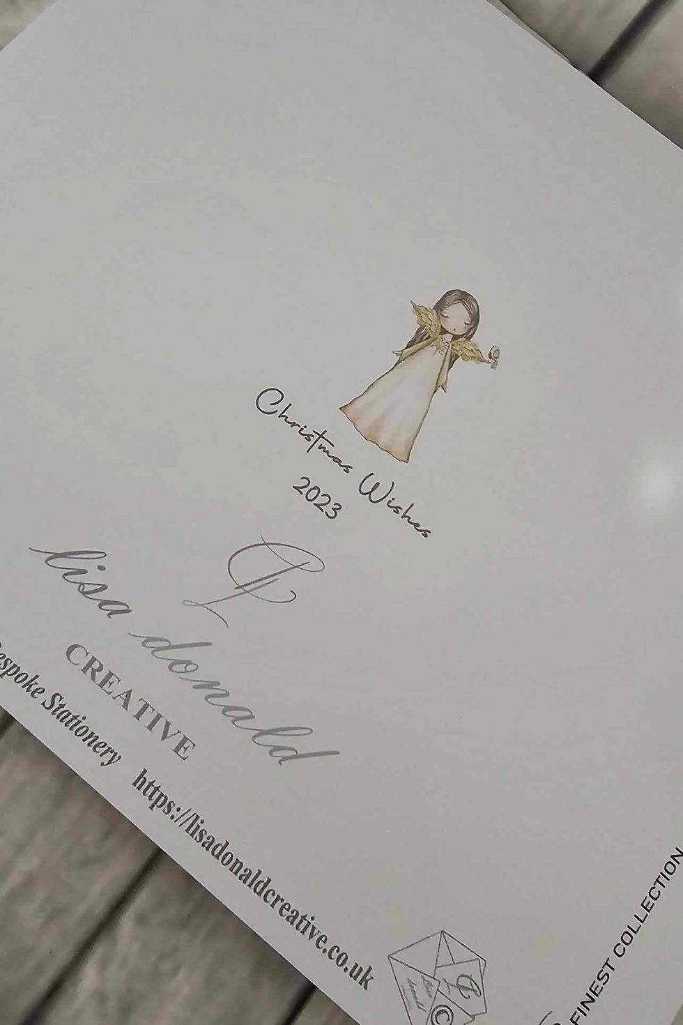 Thumbnail: Finest Collection Personalised 1st Christmas Card Granddaughter Daughter Niece