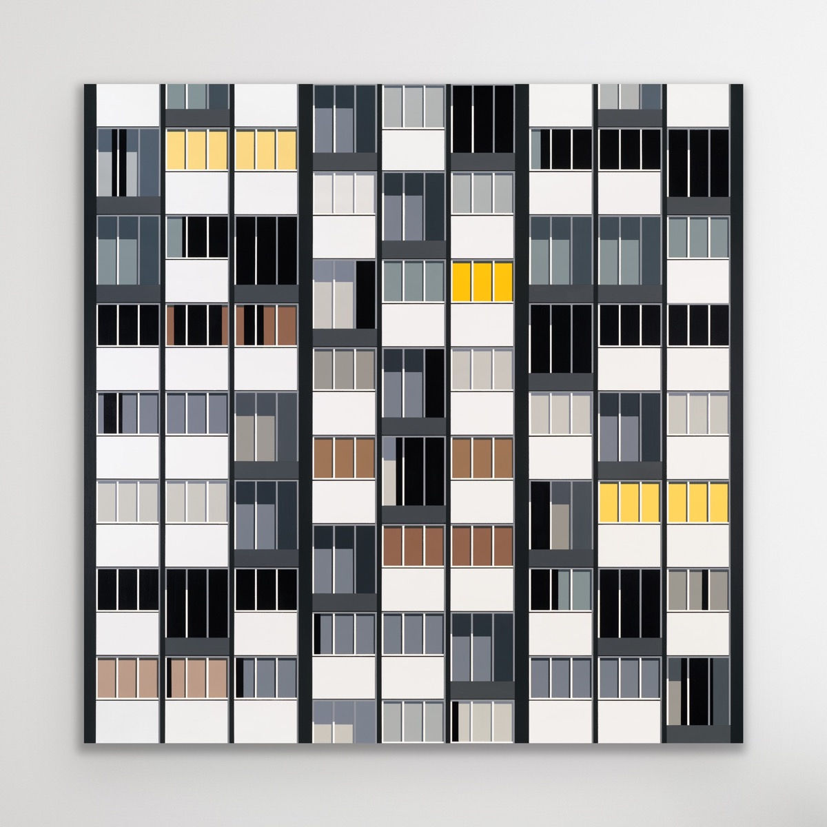 'Interbau' - Limited Edition Print Mounted On Aluminium Dibond