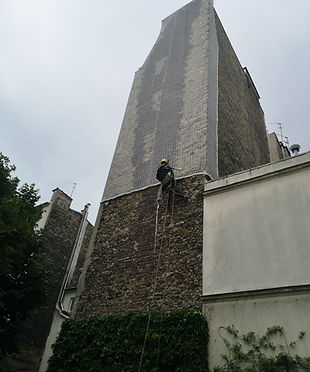 Vertiko-cordiste-pose-de-filet-securite-cordiste