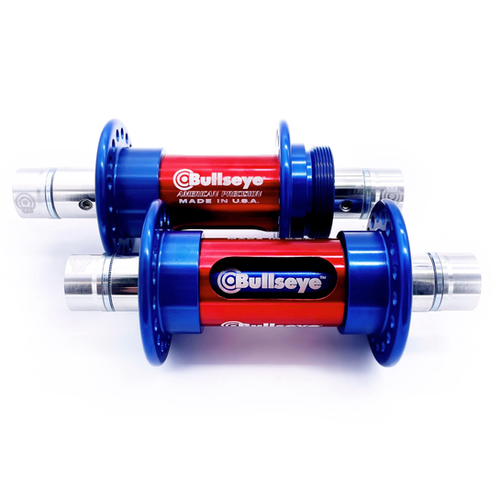 LIMITED EDITION RETRO SLOTTED HUBS | BULLSEYE CYCLE USA