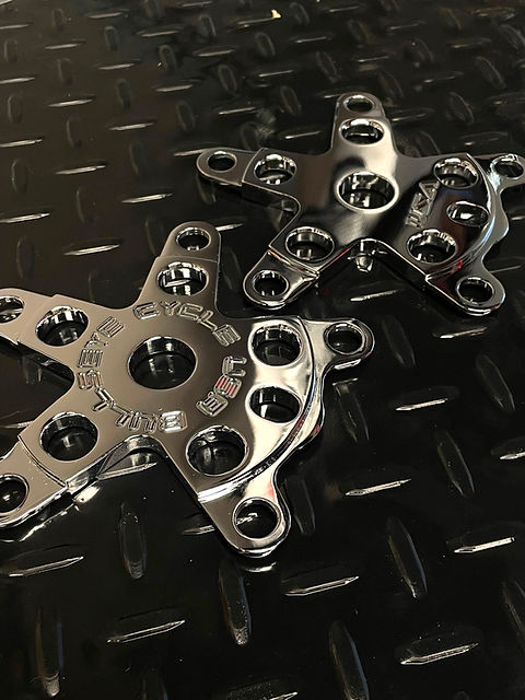 BULLSEYE 5-BOLT LIMITED EDITION SPIDER SHOW CHROME | BULLSEYE