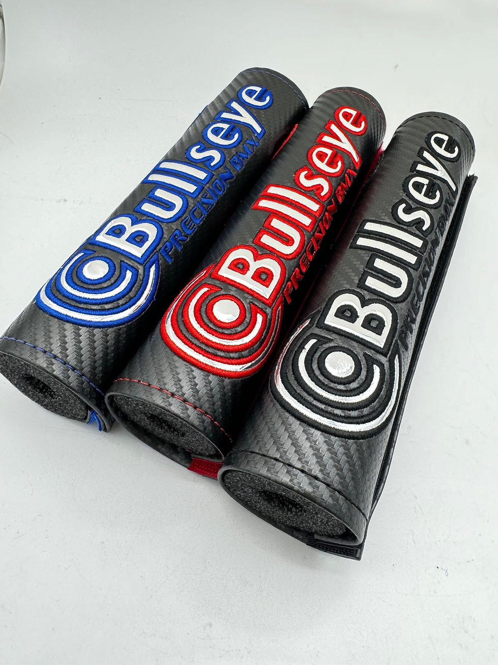 Thumbnail: BULLSEYE CARBON FIBER & CHROME PADSET