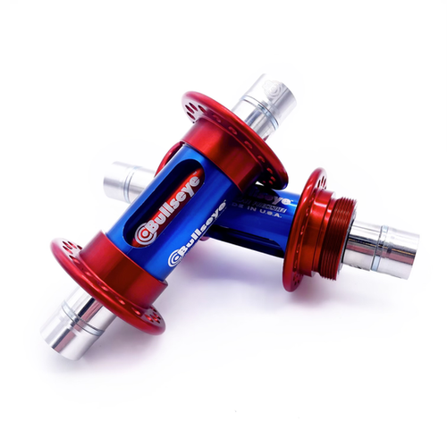 LIMITED EDITION RETRO SLOTTED HUBS | BULLSEYE CYCLE USA