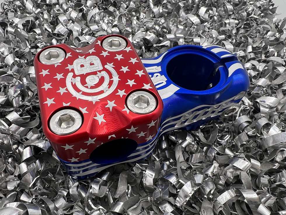 Thumbnail: BULLSEYE PATRIOT ENGRAVED LE WIDEBODY STEMS