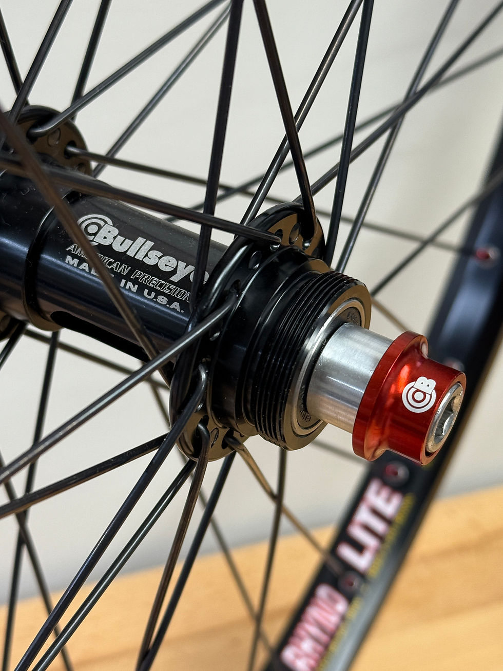 Thumbnail: 26" BULLSEYE RETRO SLOTTED WHEELSET RYHNOS NEW