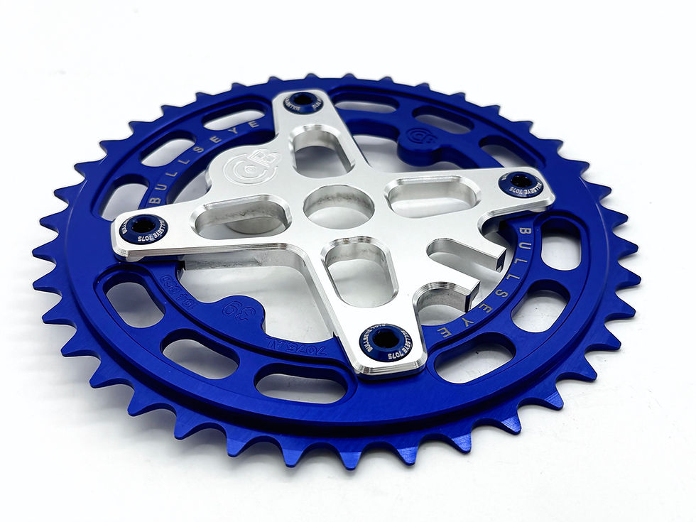 ★ Bullseye ★ BULLSEYE RACEWORKS PRO DRIVE 4 BOLT SPIDER/CHAINRING COMBO