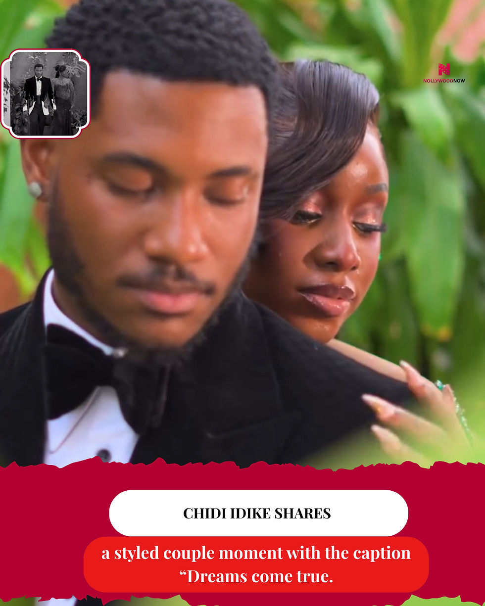 💚✨ Chidi Idike Shares Styled Couple Moment