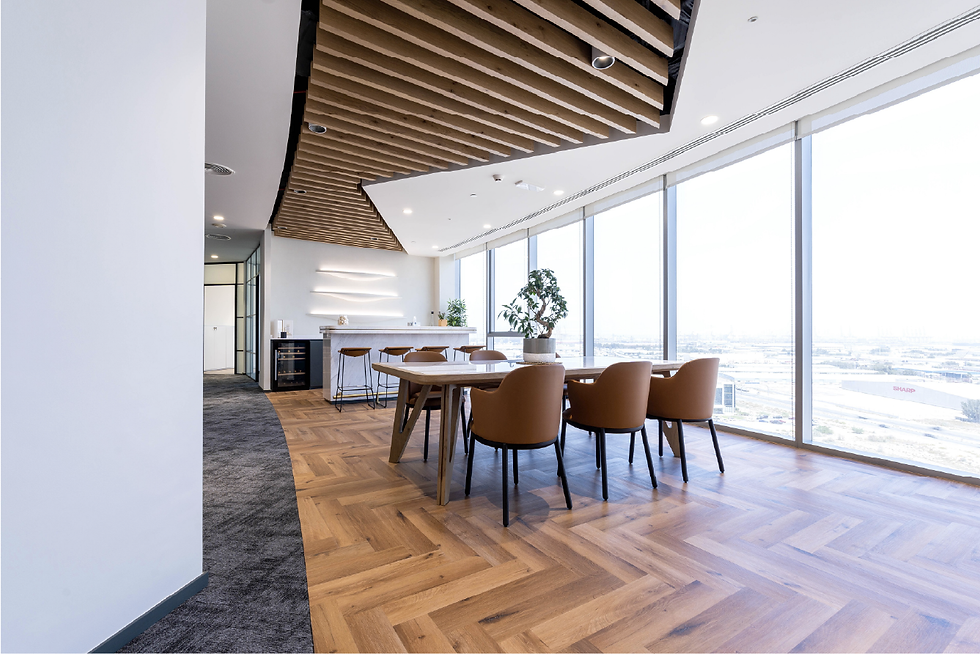 Moët Hennessy’s Middle East headquarters in Dubai brings together a refined workplace experience with spaces designed for focus, collaboration and connection. Office Inspirations supported the project through furniture selection and space design, creating a series of distinct zones for focused work, private offices, meetings and informal interaction.
Working with leading furniture brands including Steelcase, Orangebox, Viccarbe and Coalesse, the workspace combines functionality with a sophisticated and welcoming aesthetic. The result is a high-end workplace that reflects the character of the brand while providing employees with a flexible environment to work, meet and connect.