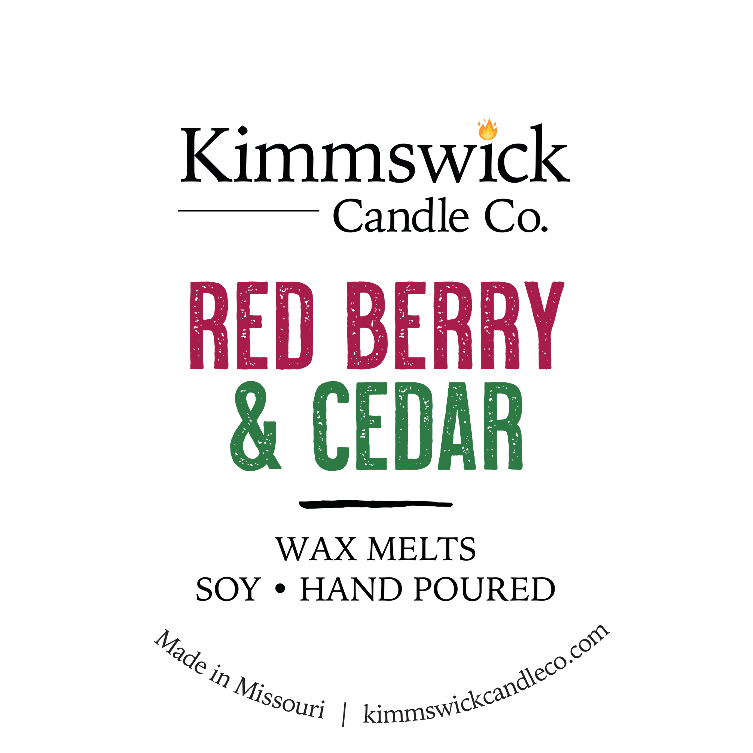 Red Berry & Cedar Wax Melts