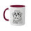 Thumbnail: Steampunk Boy St. Bernard Colorful Mugs, 11oz