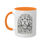 Thumbnail: Steampunk Girl Newfoundland Colorful Mugs, 11oz