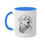 Thumbnail: Steampunk Girl Golden Retriever Colorful Mugs, 11oz