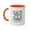Thumbnail: Steampunk Girl Bulldog Colorful Mugs, 11oz