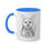 Thumbnail: Steampunk Girl Corgi Colorful Mugs, 11oz