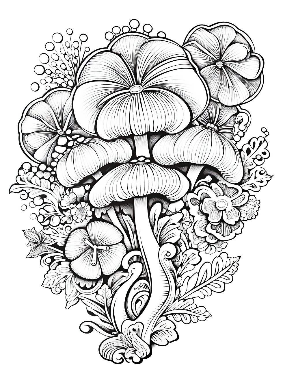 Thumbnail: Psycheldelic Mushrooms Digital Download