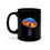 Thumbnail: Psycheldelic Mushroom 11oz Black Mug Style 2