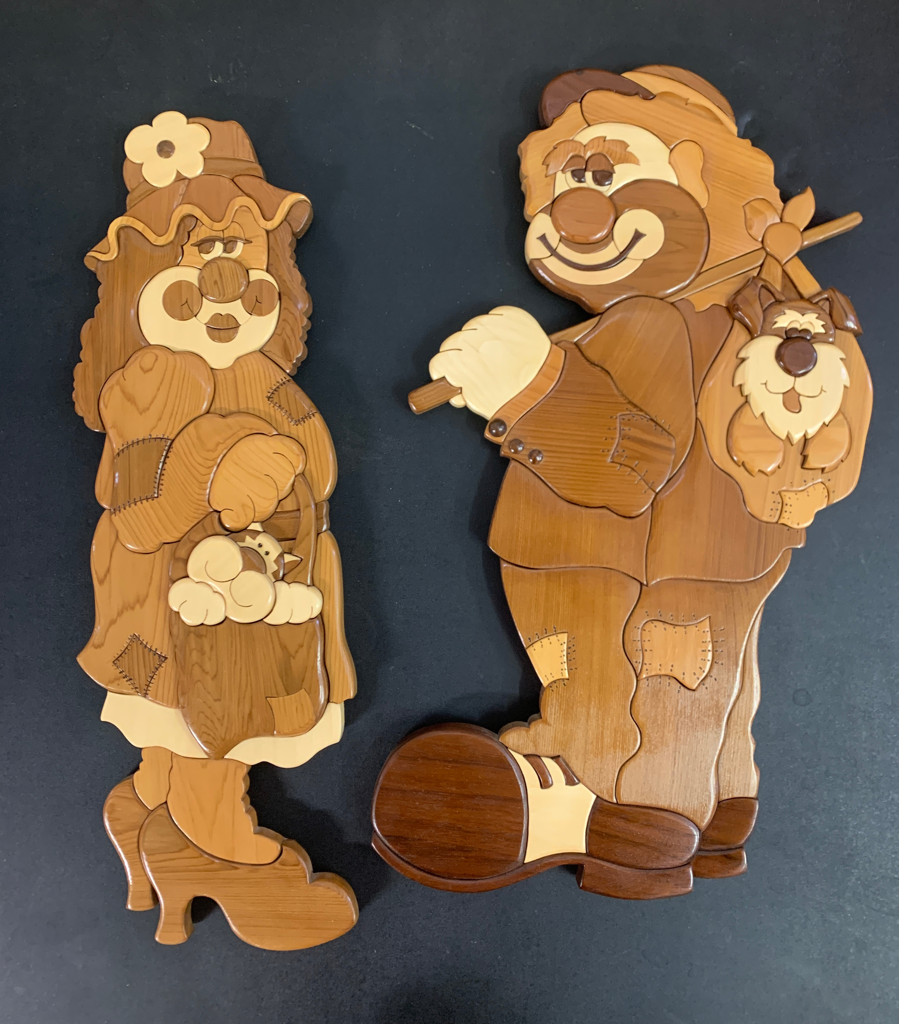Intarsia Couple