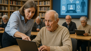 Inclusão digital para idosos: bibliotecas como espaços de cidadania tecnológica