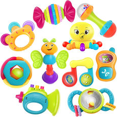 iPlay, iLearn 10pcs Baby Rattle Toys