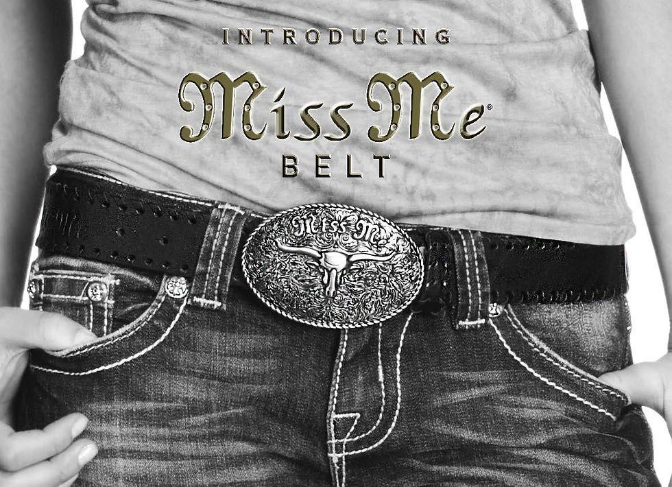 Miss Me belt launch F'12