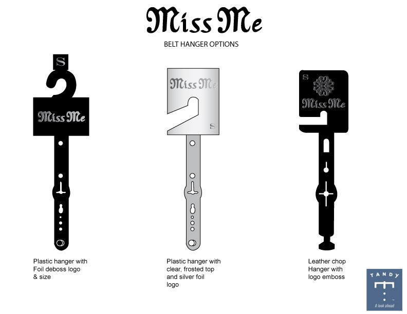 Miss Me Hanger Options