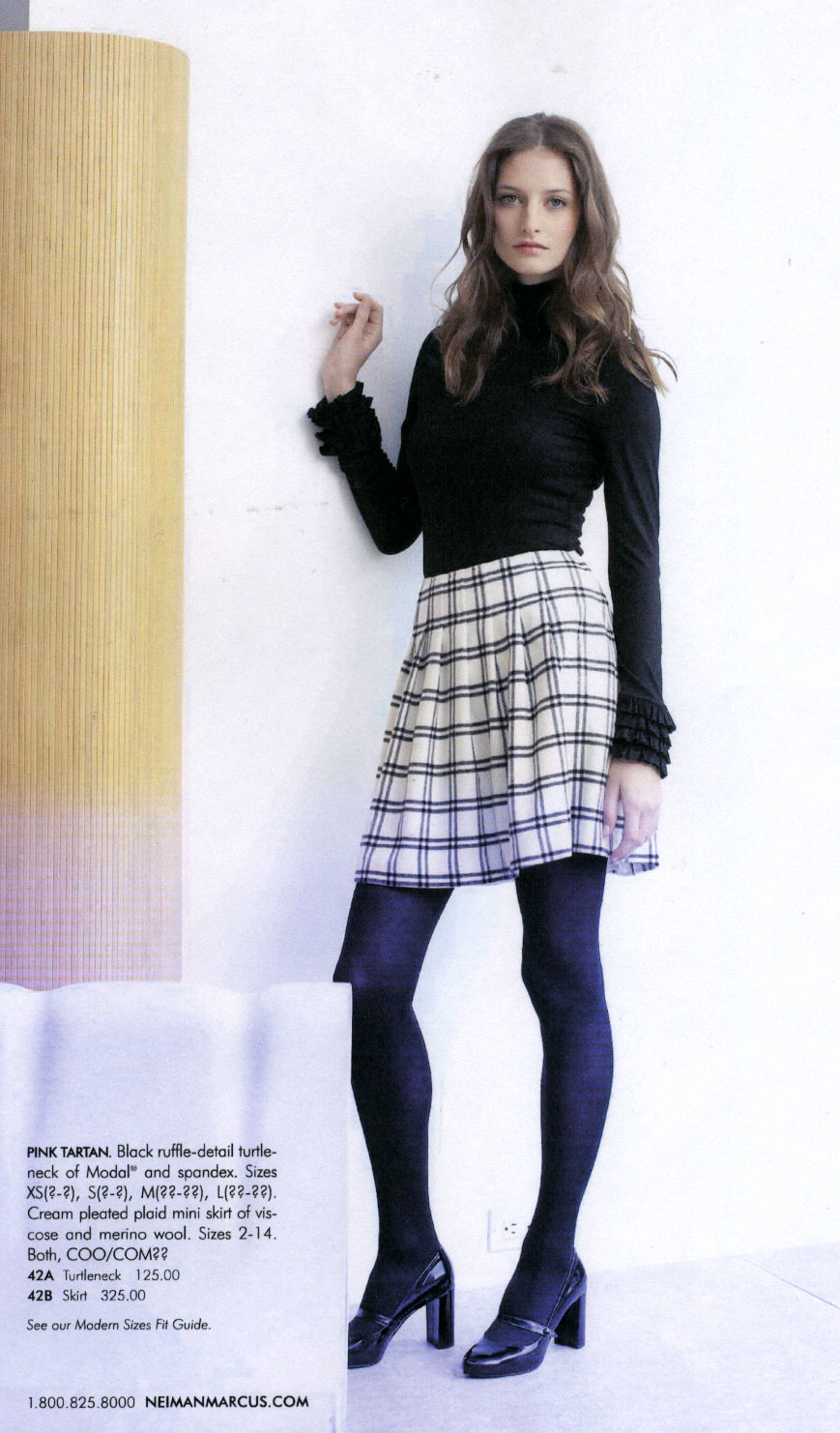 Knit Turtleneck and skirt