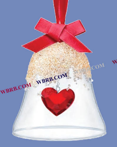 Christmas Bell Ornament 2019, Heart