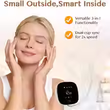 Thumbnail: Electric Facial Cupping Therapy Set 3-in-1 Cupping Gua Sha & Massage Tool 3 Cup 