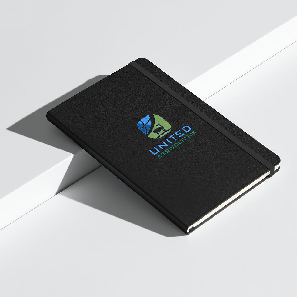 Thumbnail: UA Logo Hardcover bound notebook