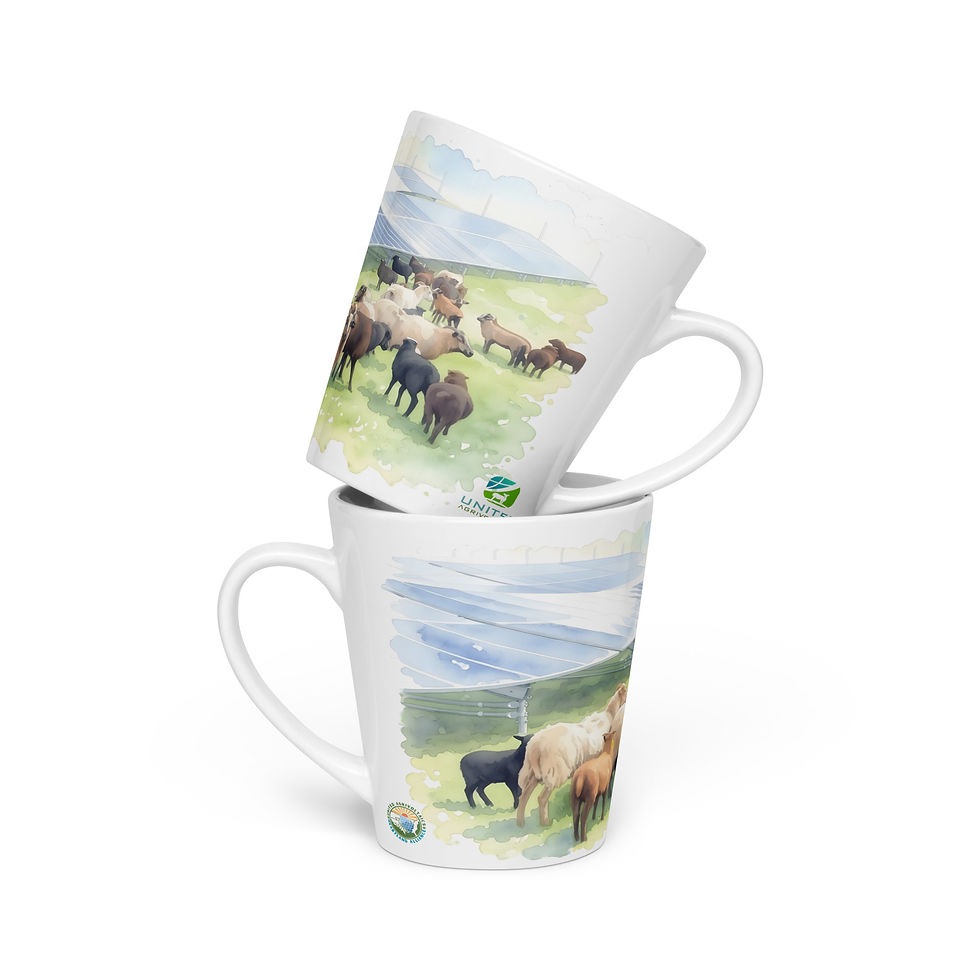 Thumbnail: Solar Sheep - Latte mug
