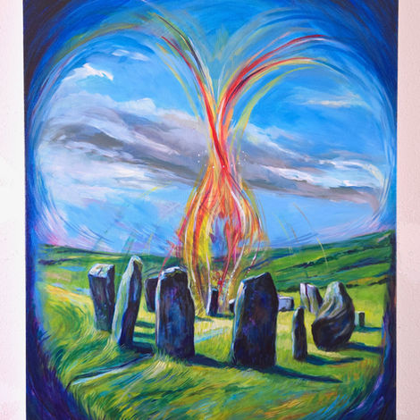 A stone circle is the site of a magical vision