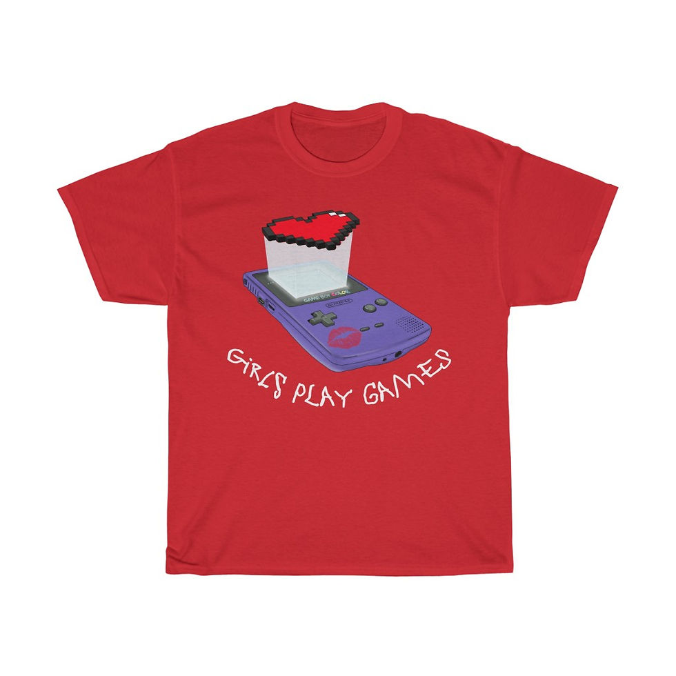 Girls Play Games T-Shirt