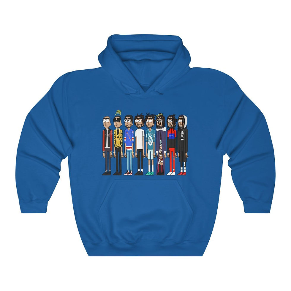 Thumbnail: J Cole x Rick Hooded Sweatshirt