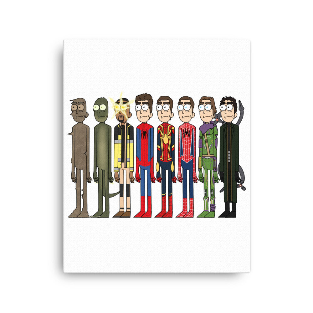 No Way Home x Rick Canvas Print