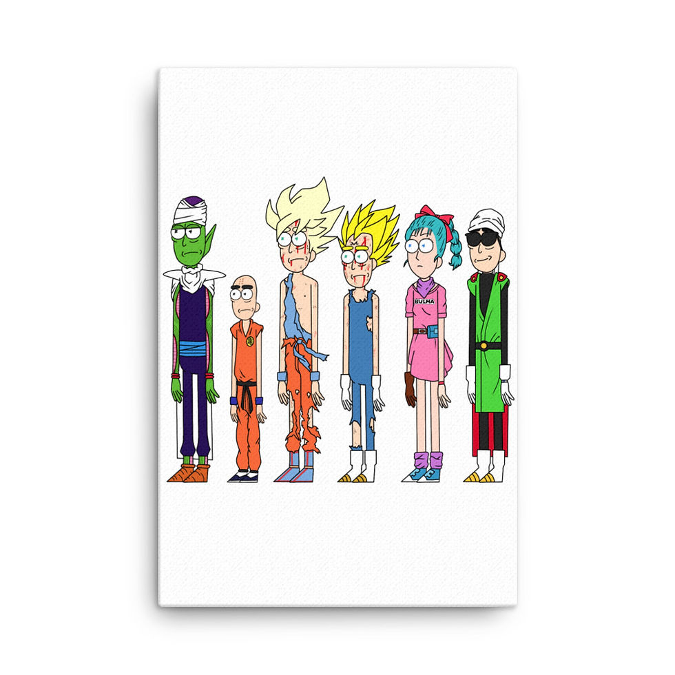 Thumbnail: DBZ Canvas Print