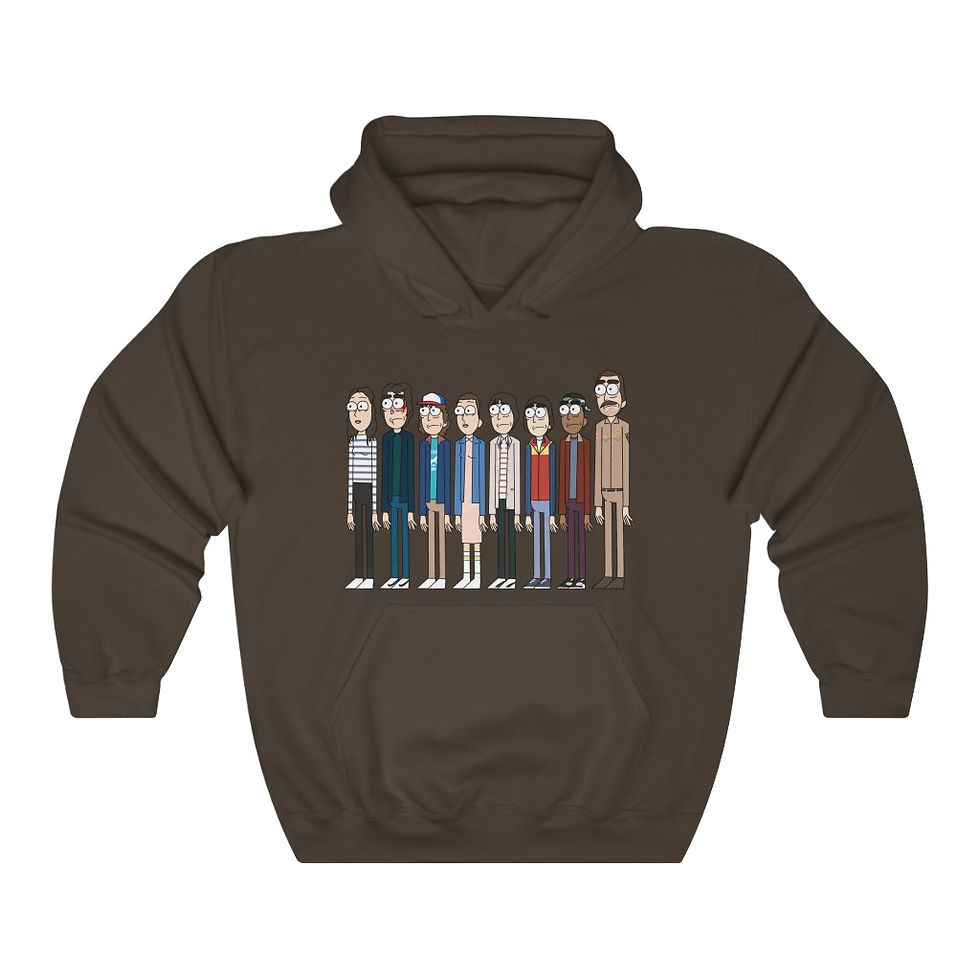 Thumbnail: Stranger Things x Rick Hooded Sweatshirt