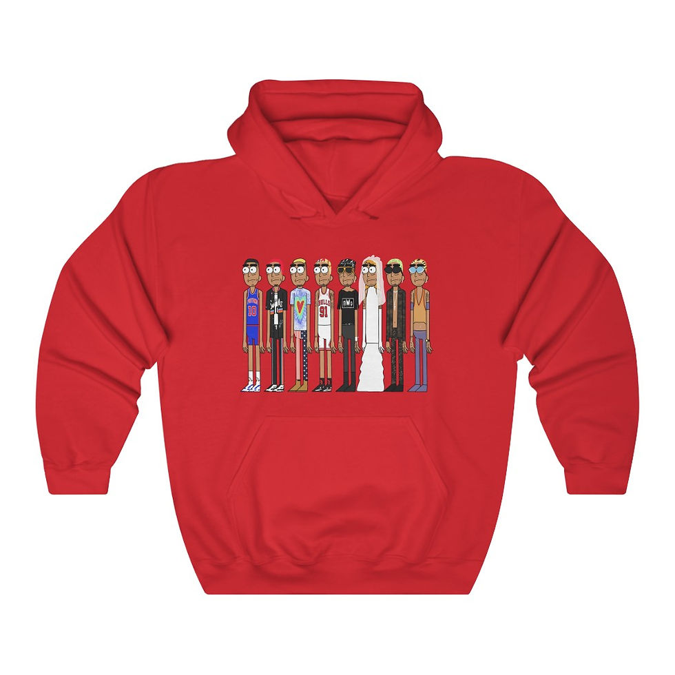 Thumbnail: Rodzilla x Rick Hooded Sweatshirt