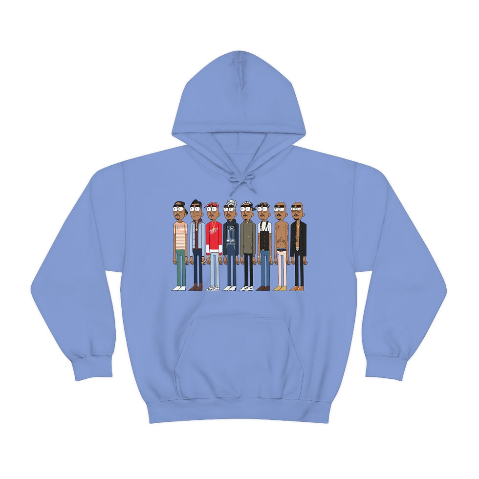 Thumbnail: Tupac x Rick Hooded Sweatshirt