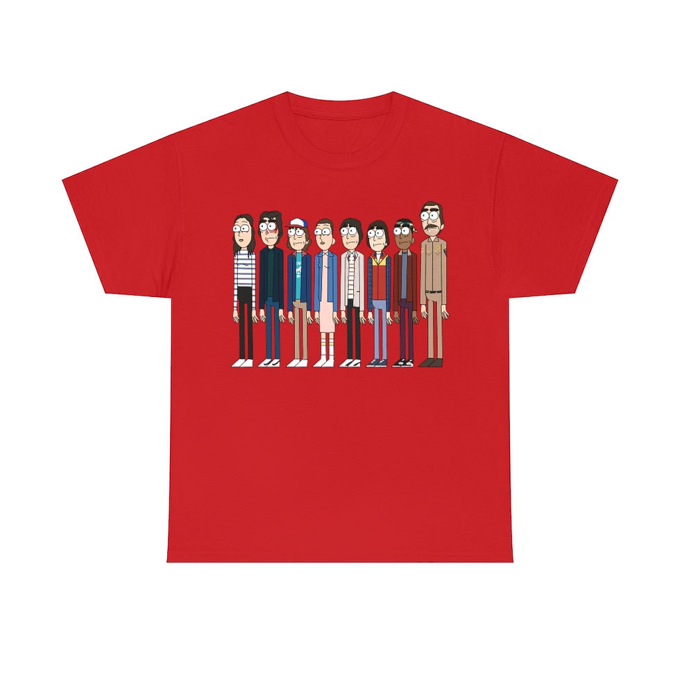 Thumbnail: Stranger Things x Rick T-Shirt