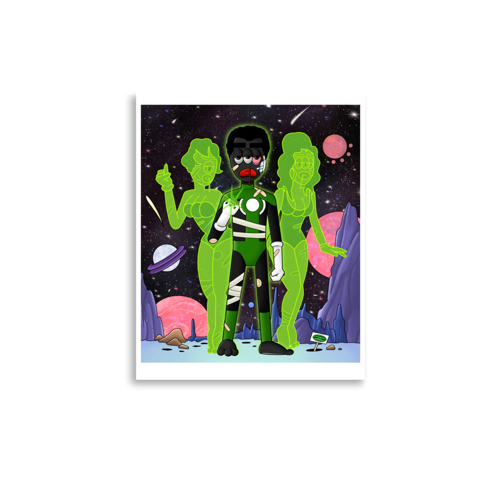 “John Blaccson” Print