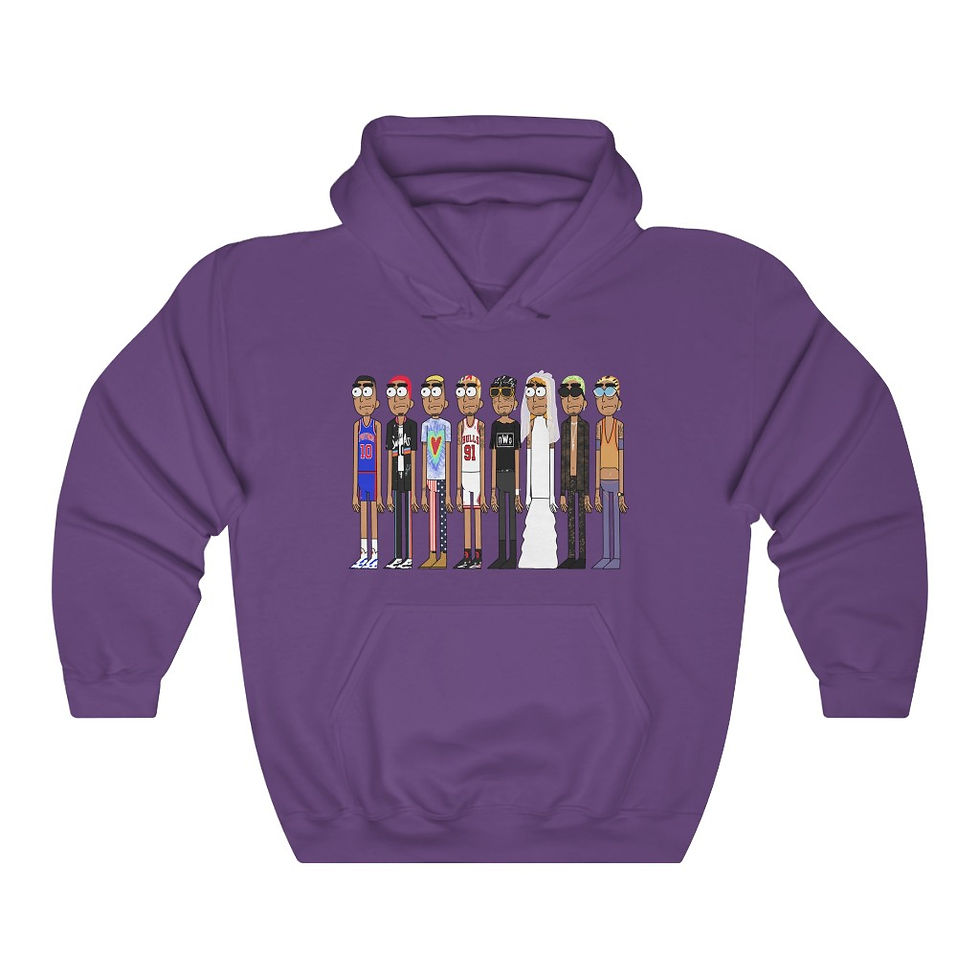 Thumbnail: Rodzilla x Rick Hooded Sweatshirt